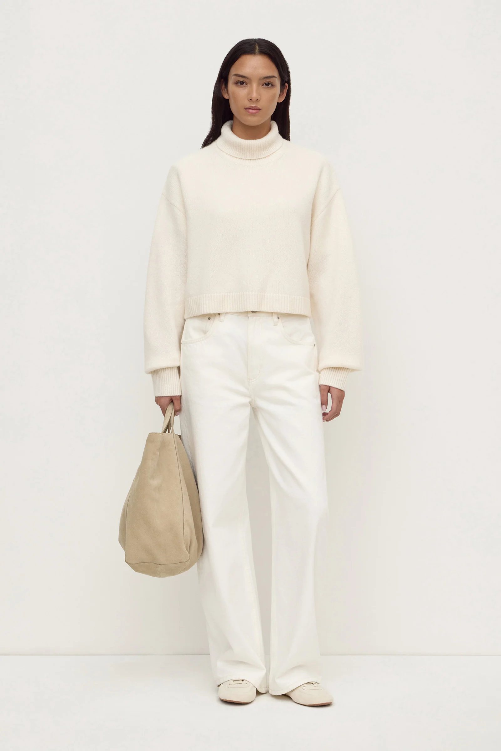 Paris Wool Cashmere Knit Turtleneck - Image 4