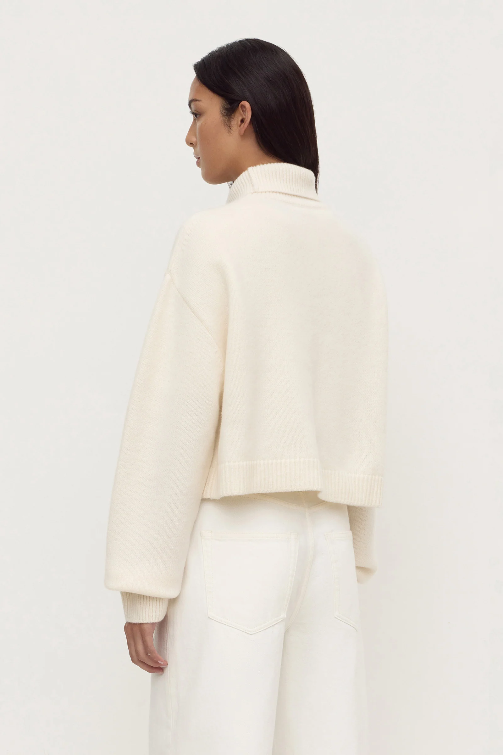 Paris Wool Cashmere Knit Turtleneck - Image 6