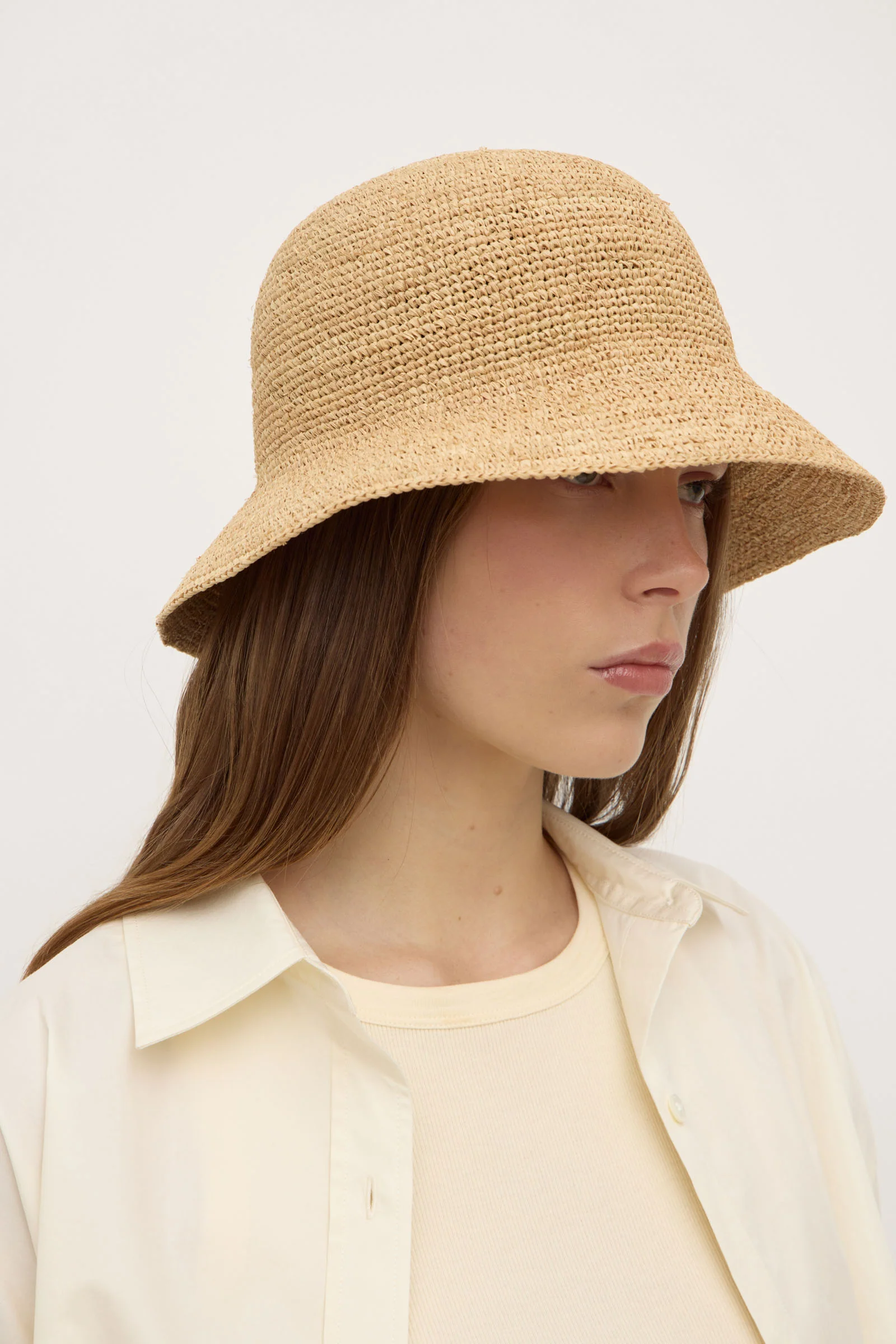 Raffia Bucket Hat - Image 2