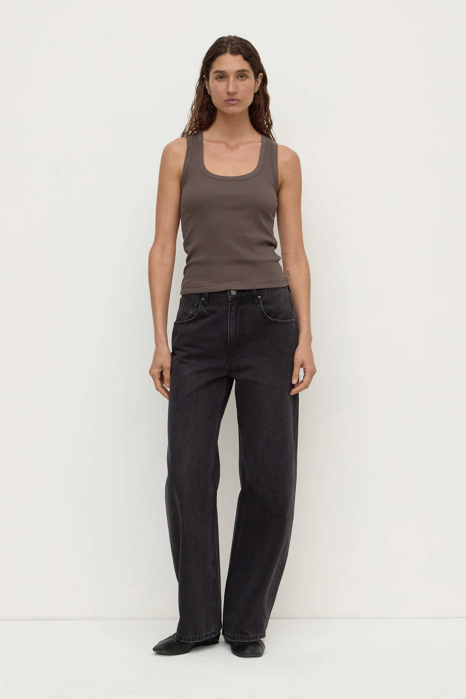 Robyn Scoop Neck Rib Tank - Image 4