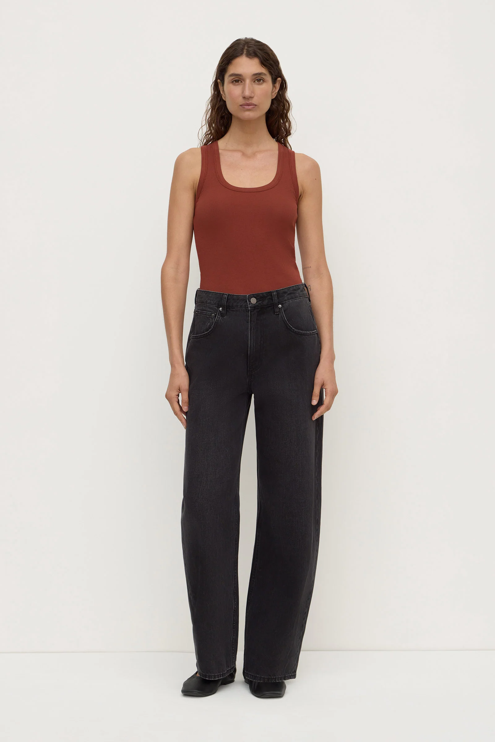 Robyn Scoop Neck Rib Tank - Image 3
