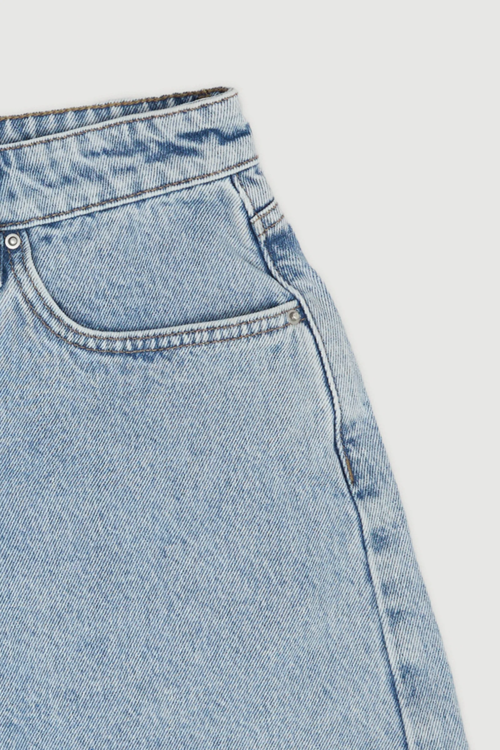 Re-Worn Womens Denim Short - Image 2