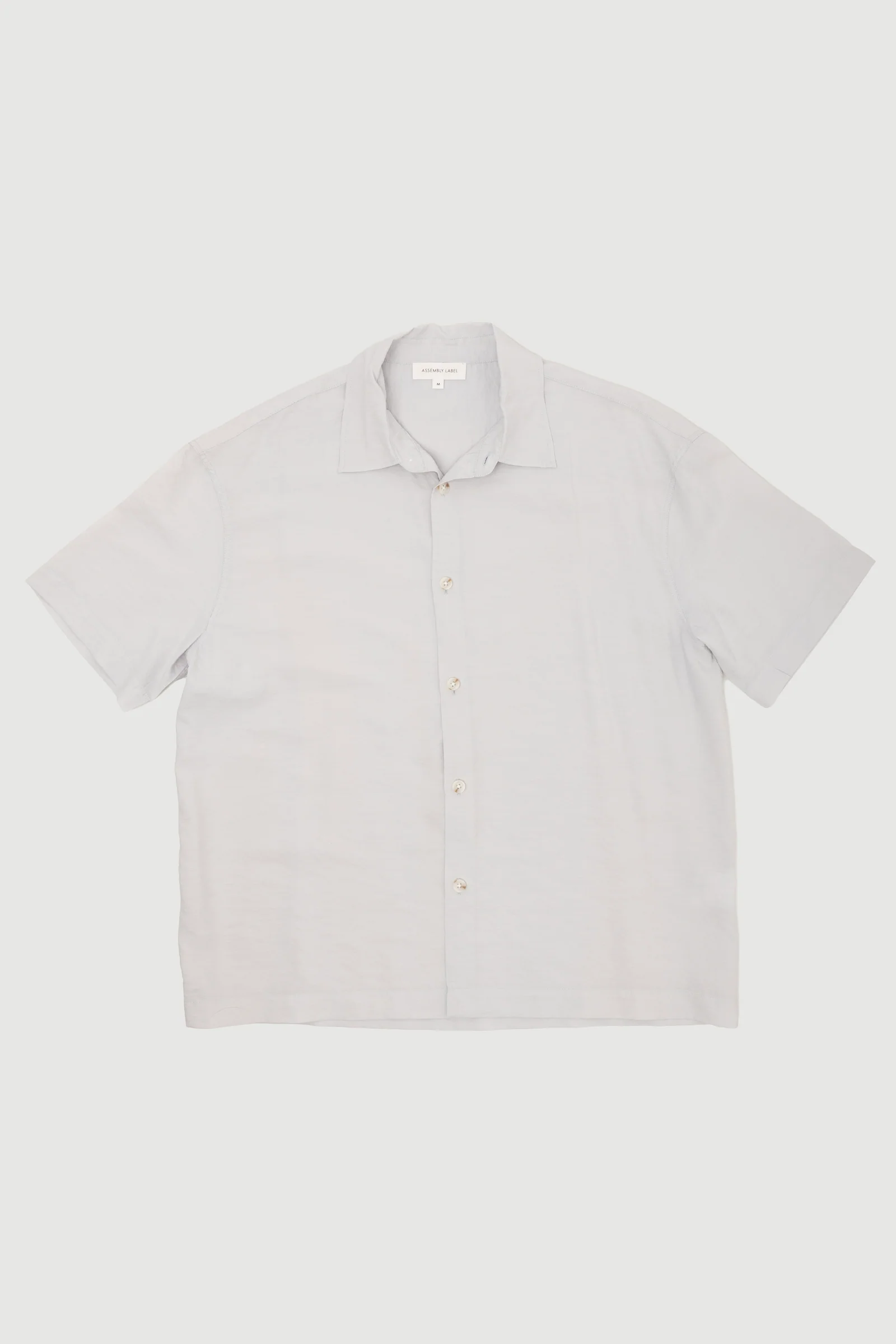 Re-Worn Mens Silk Blend Short Sleeve Shirt