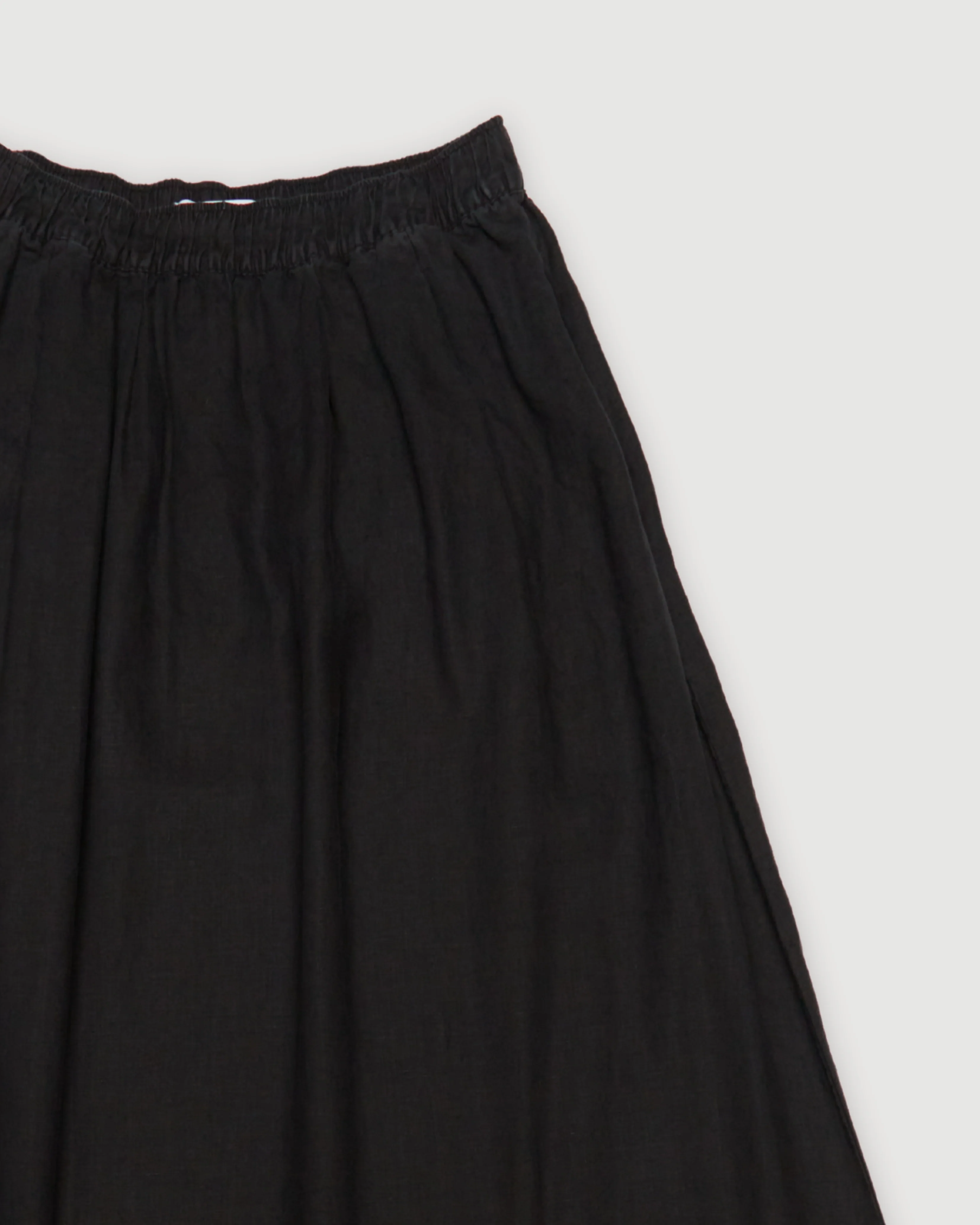 Re-Worn Womens Linen Skirt - Image 2