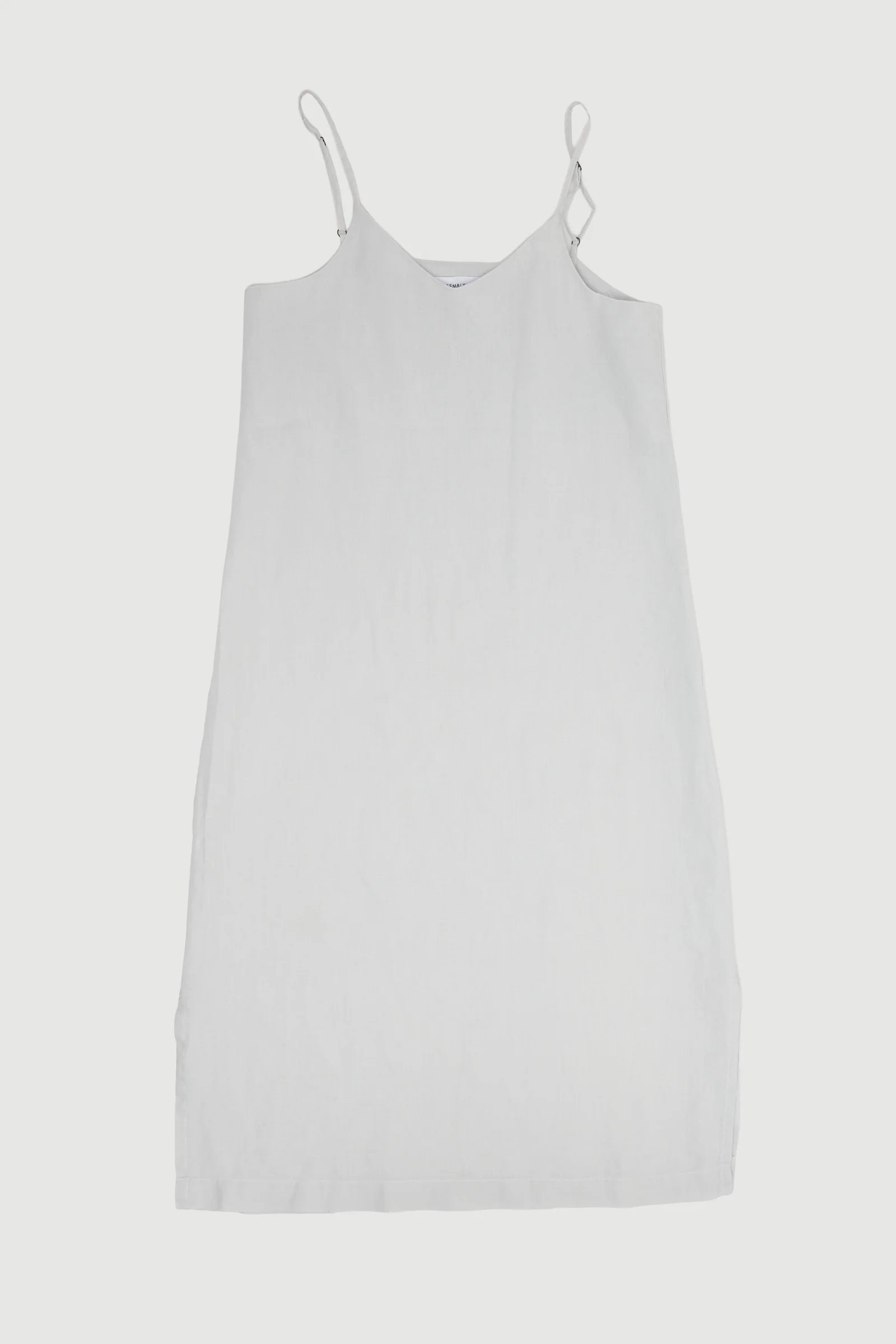 Re-Worn Womens Linen Slip Dress