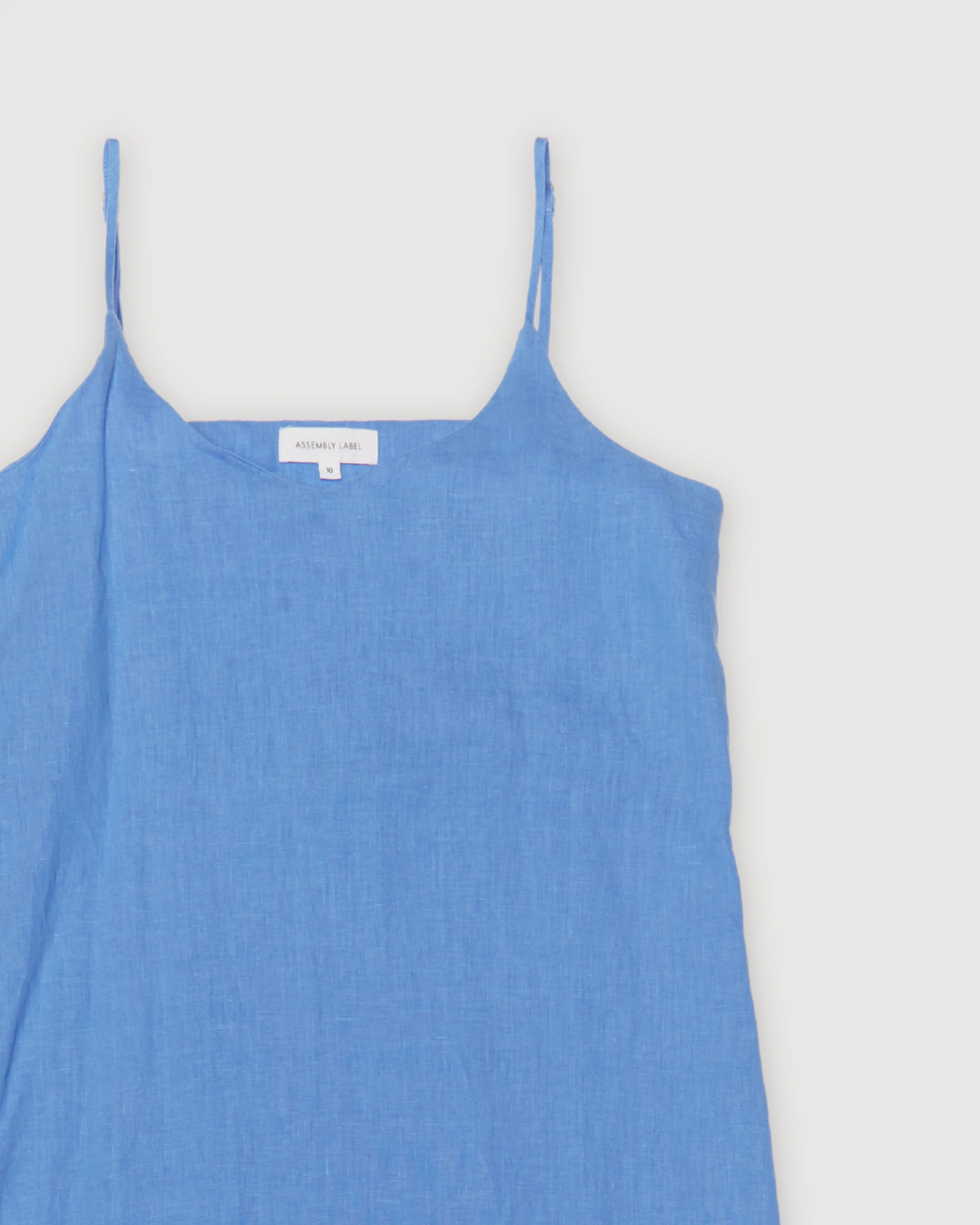 Re-Worn Womens Linen Slip Dress - Image 2