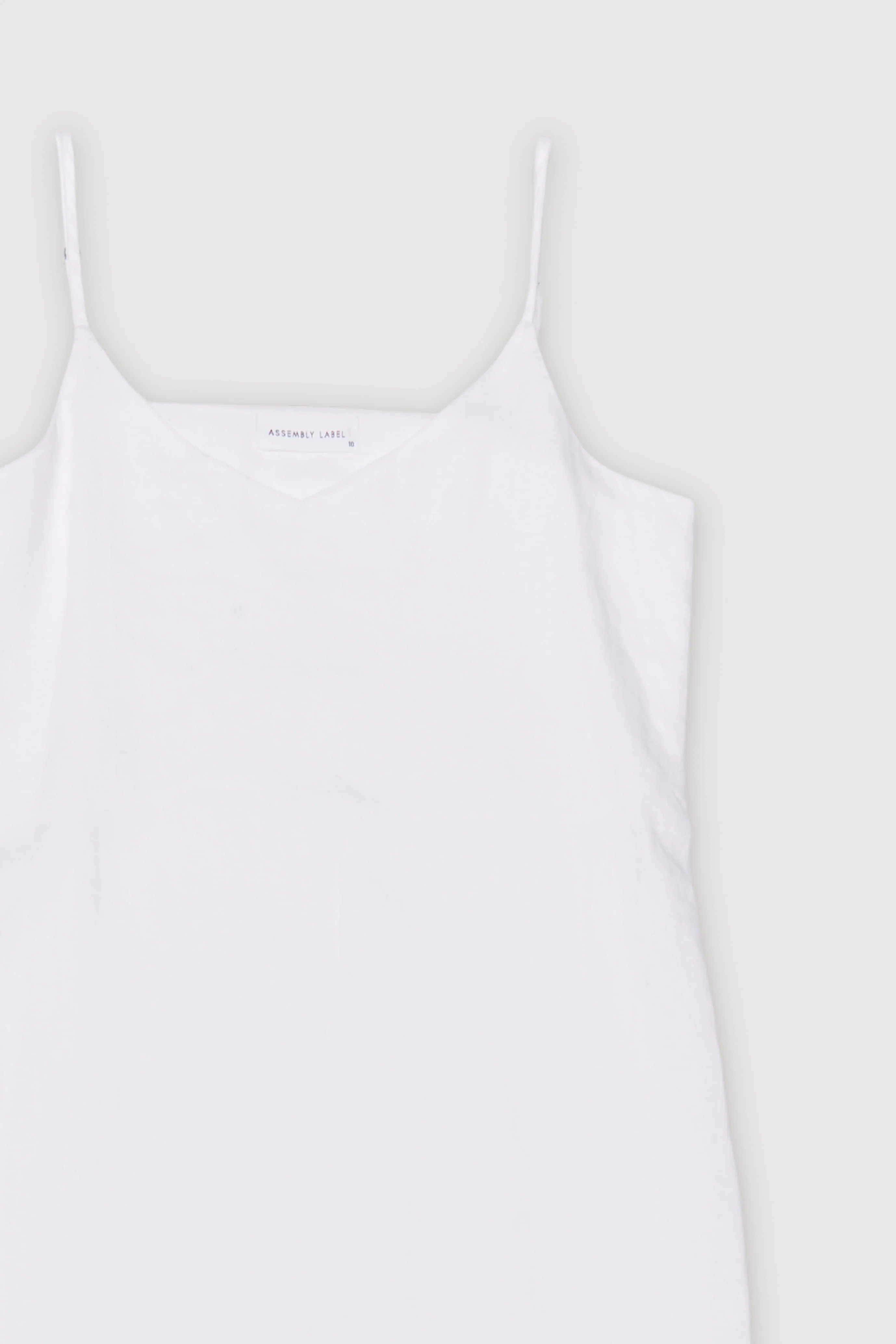 Re-Worn Womens Linen Slip Dress - Image 2