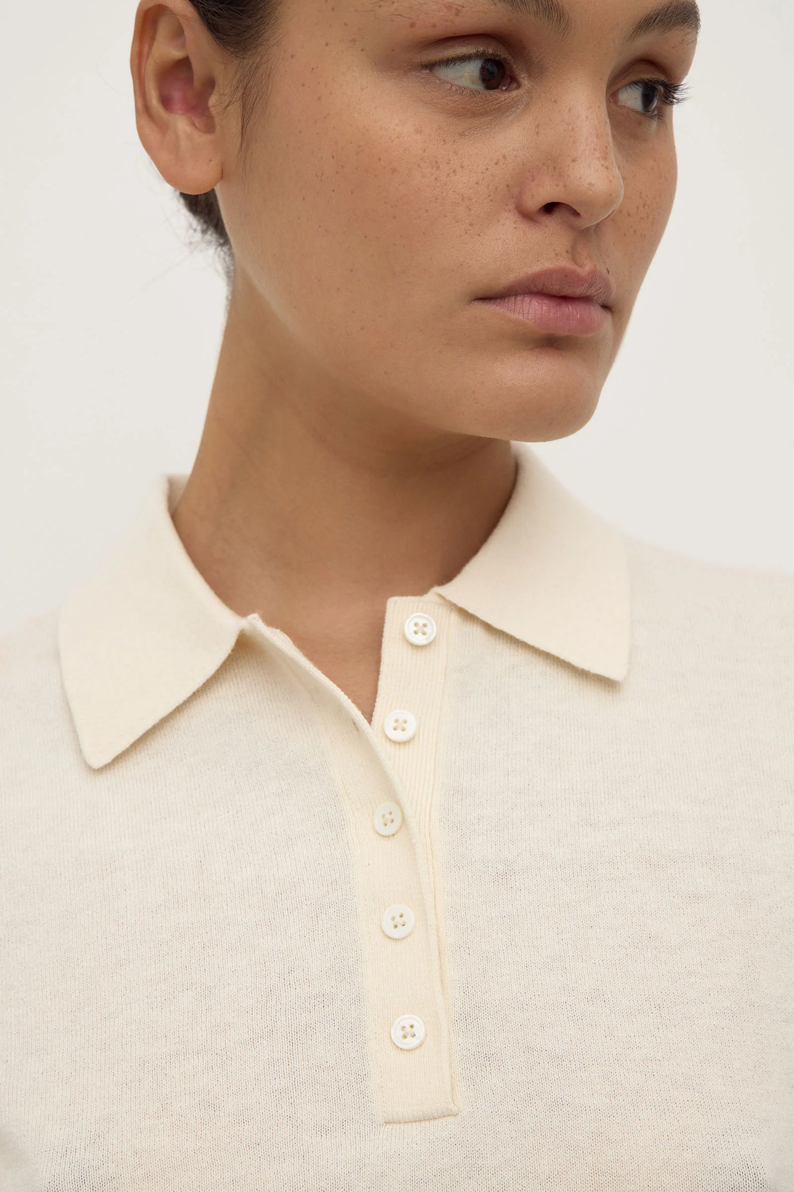 Sloane Cotton Cashmere Polo - Image 2