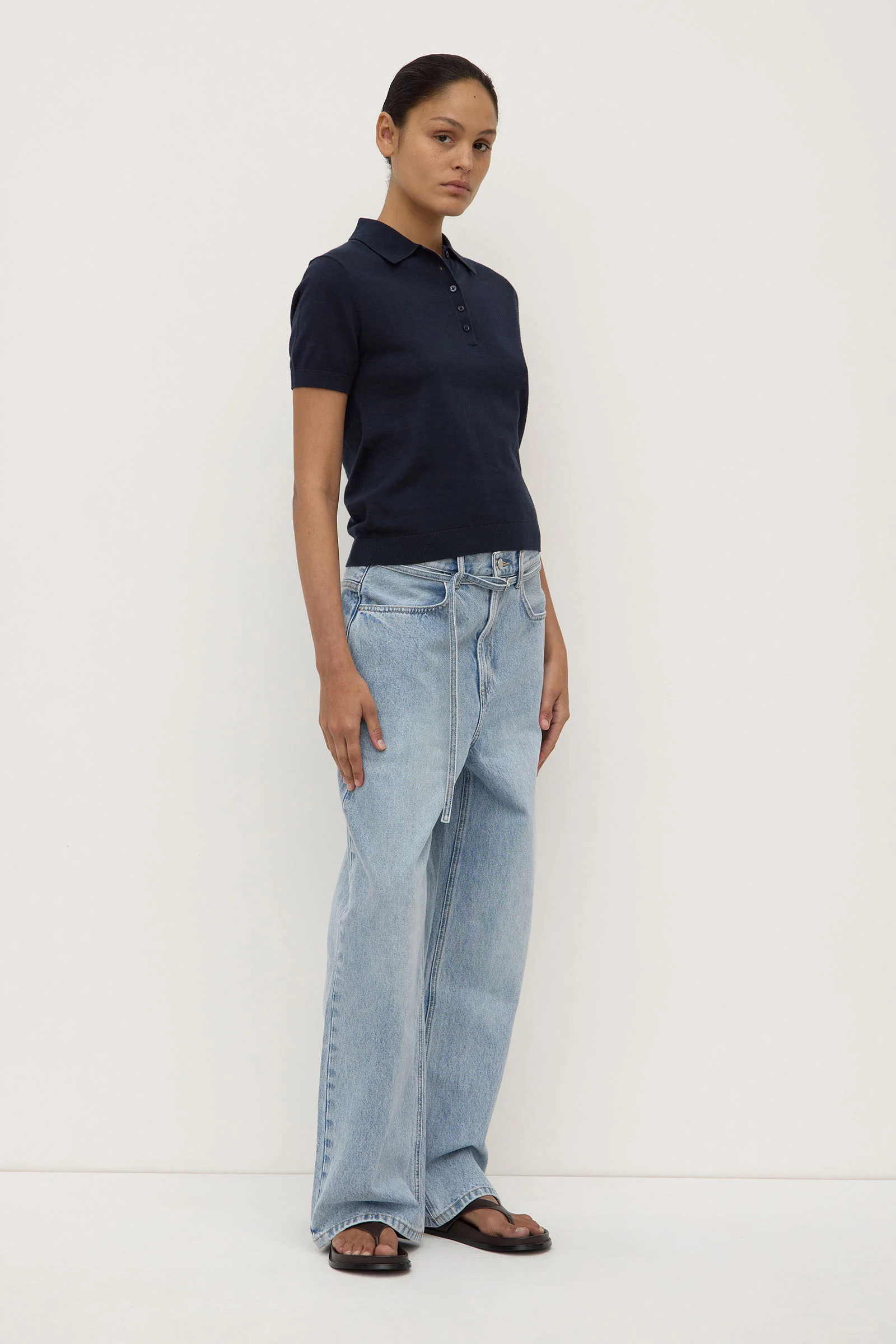 Sloane Cotton Cashmere Polo - Image 5