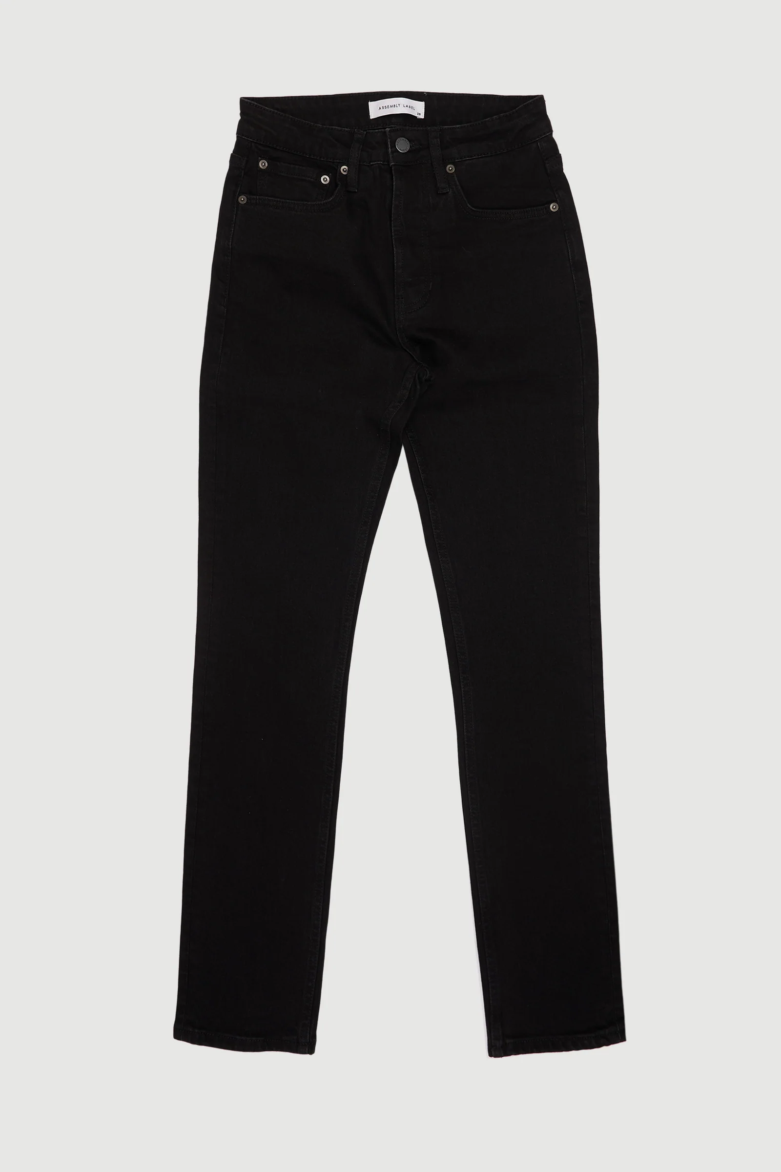 Re-Worn Womens Denim Straight Leg Jean