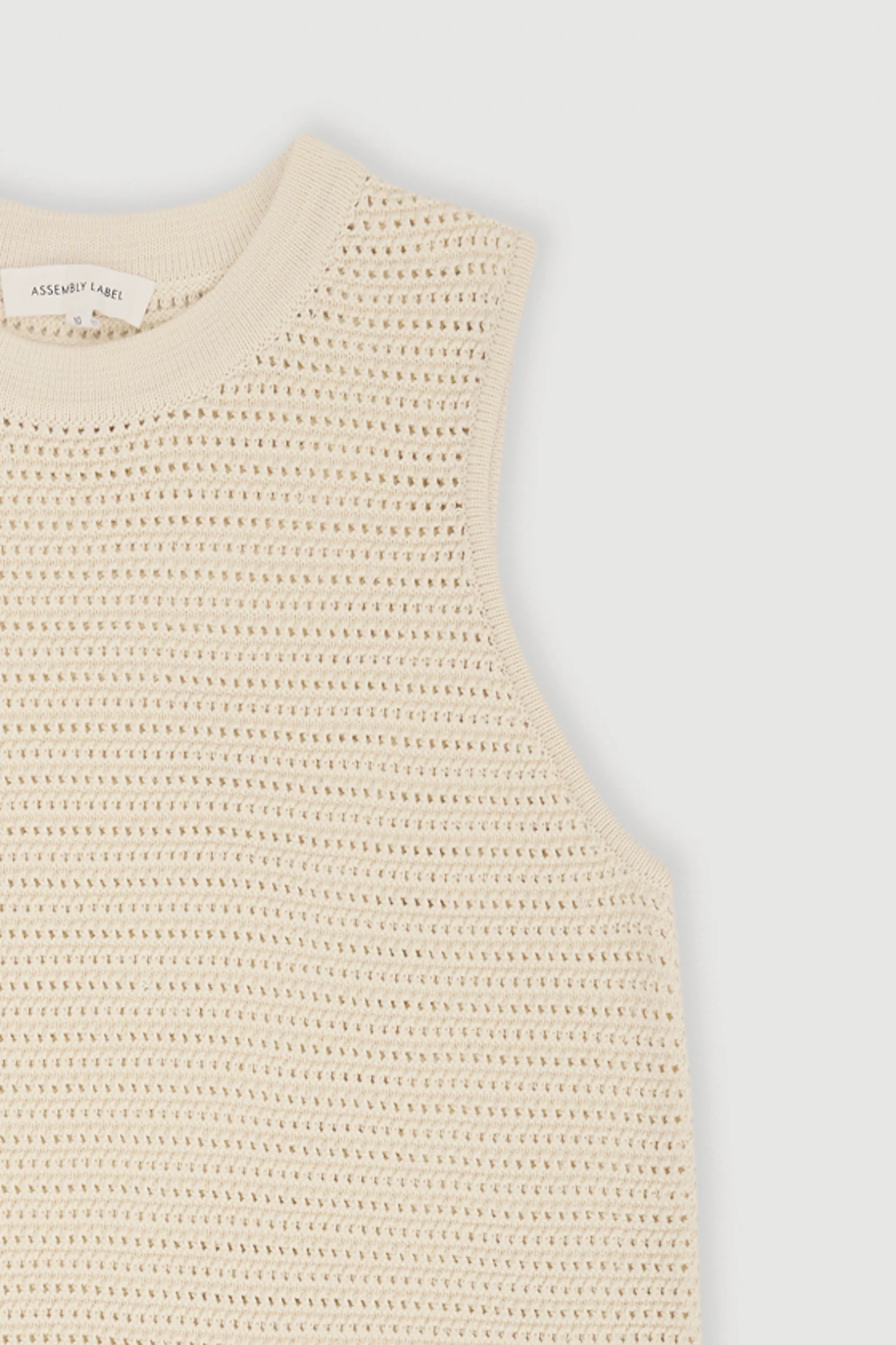 Re-Worn Womens Cotton Blend Textured Dress - Image 2