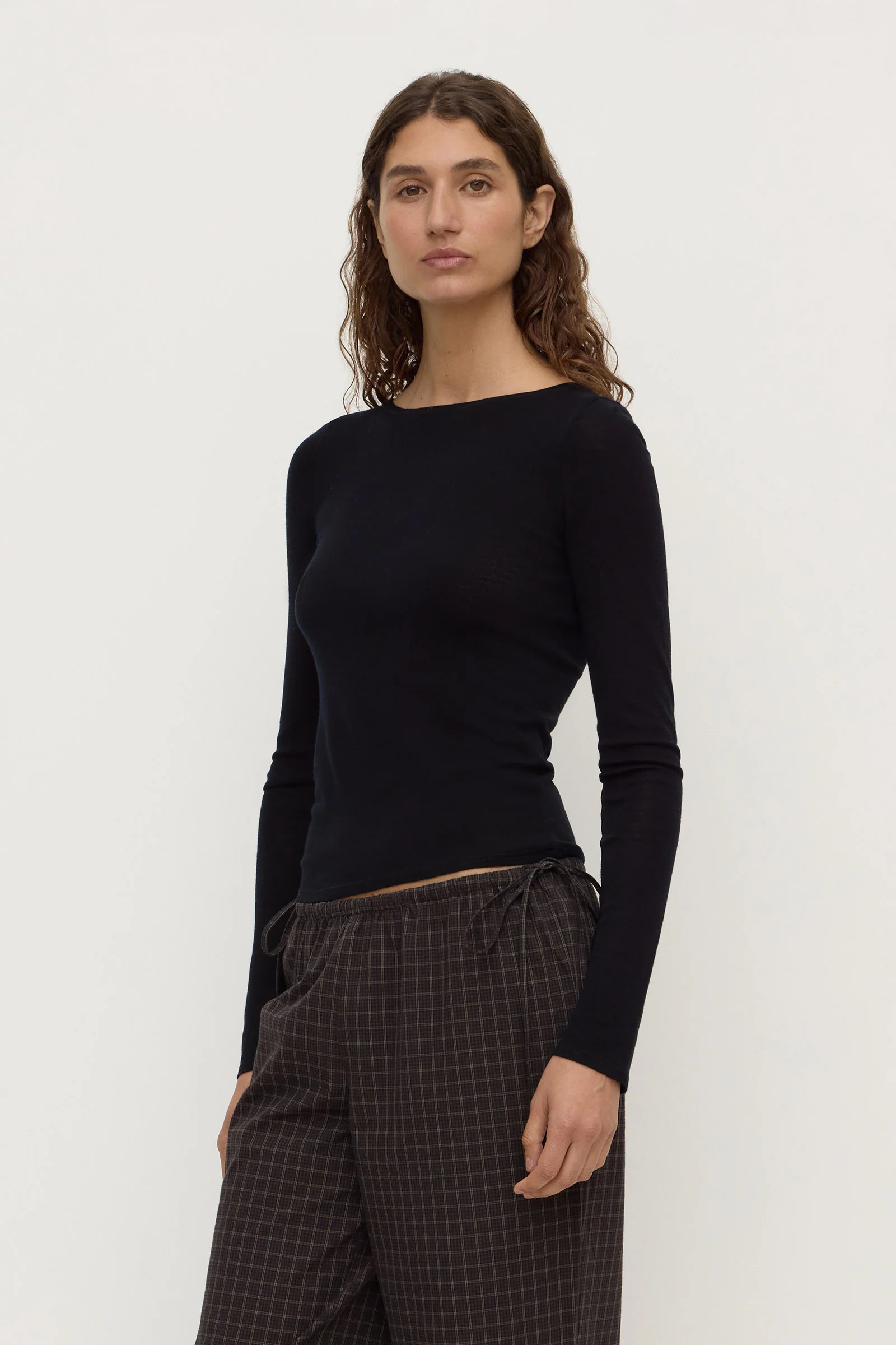 Tatiana Wool Long Sleeve Top - Image 5