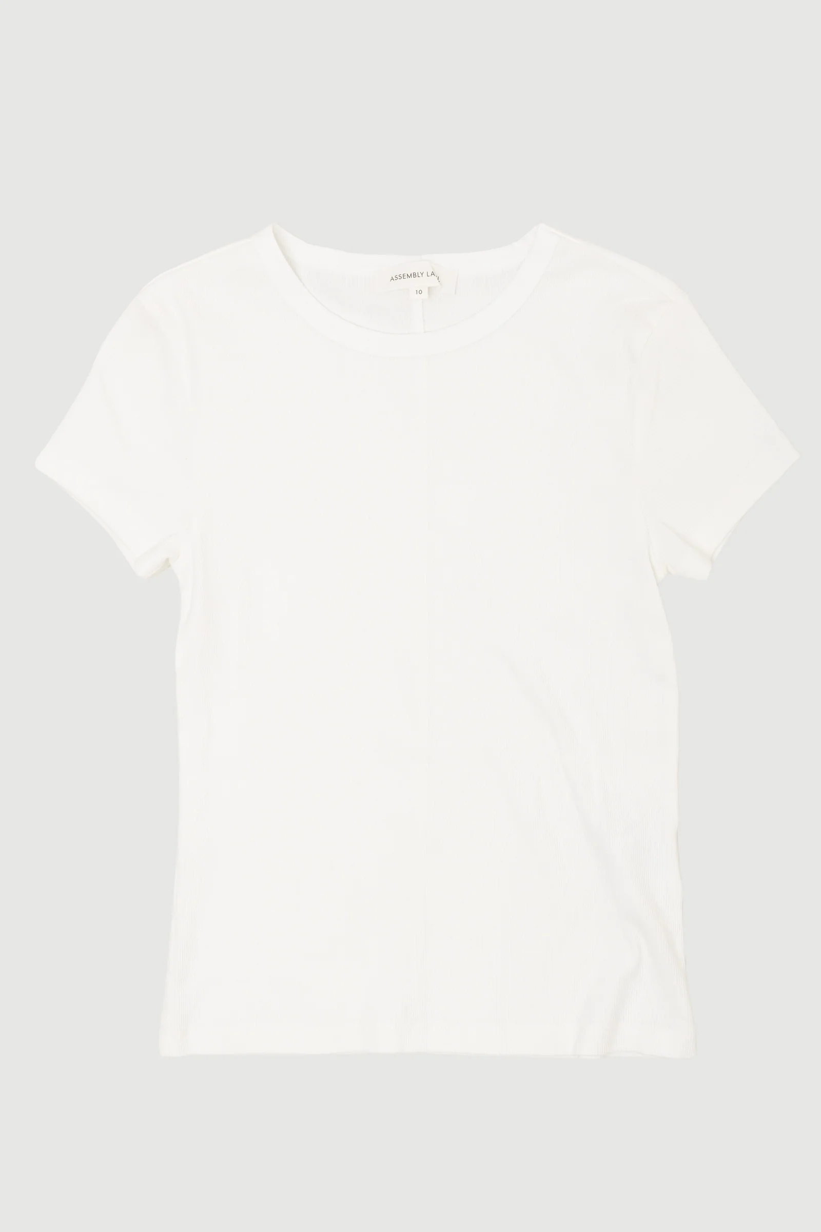 Re-Worn Womens Cotton Blend Textured Tee