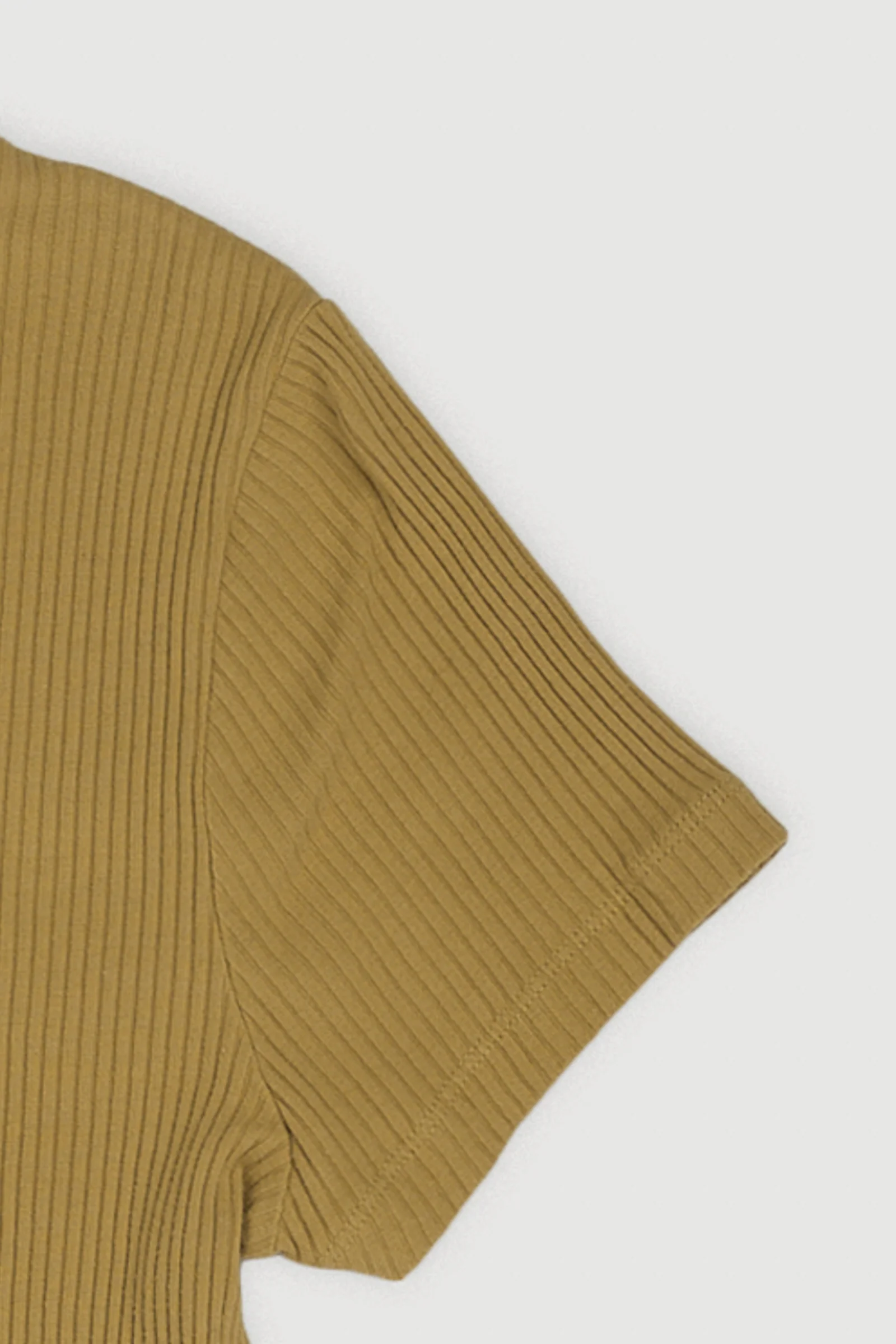 Re-Worn Womens Cotton Blend Textured Tee - Image 2