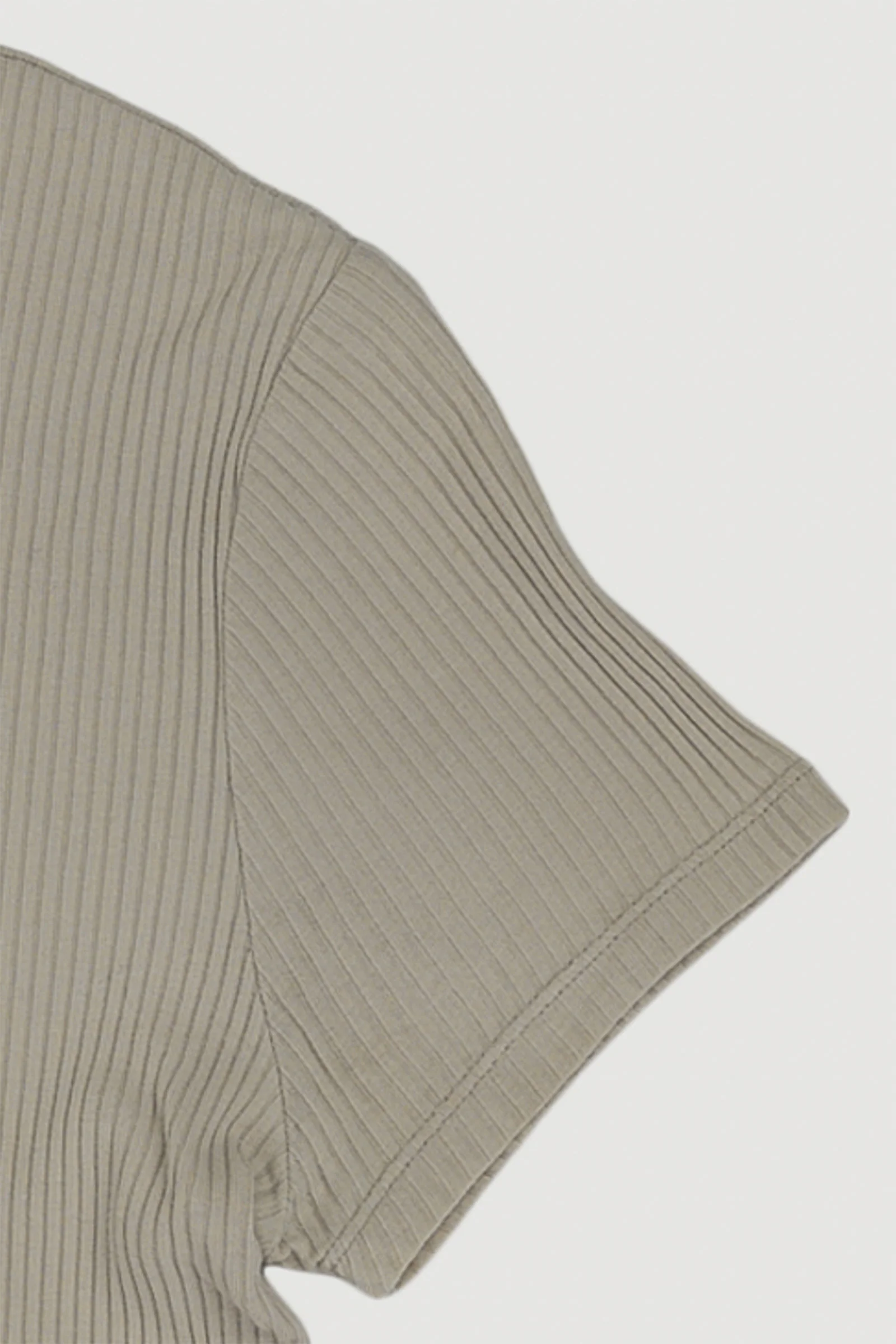 Re-Worn Womens Cotton Blend Textured Tee - Image 2