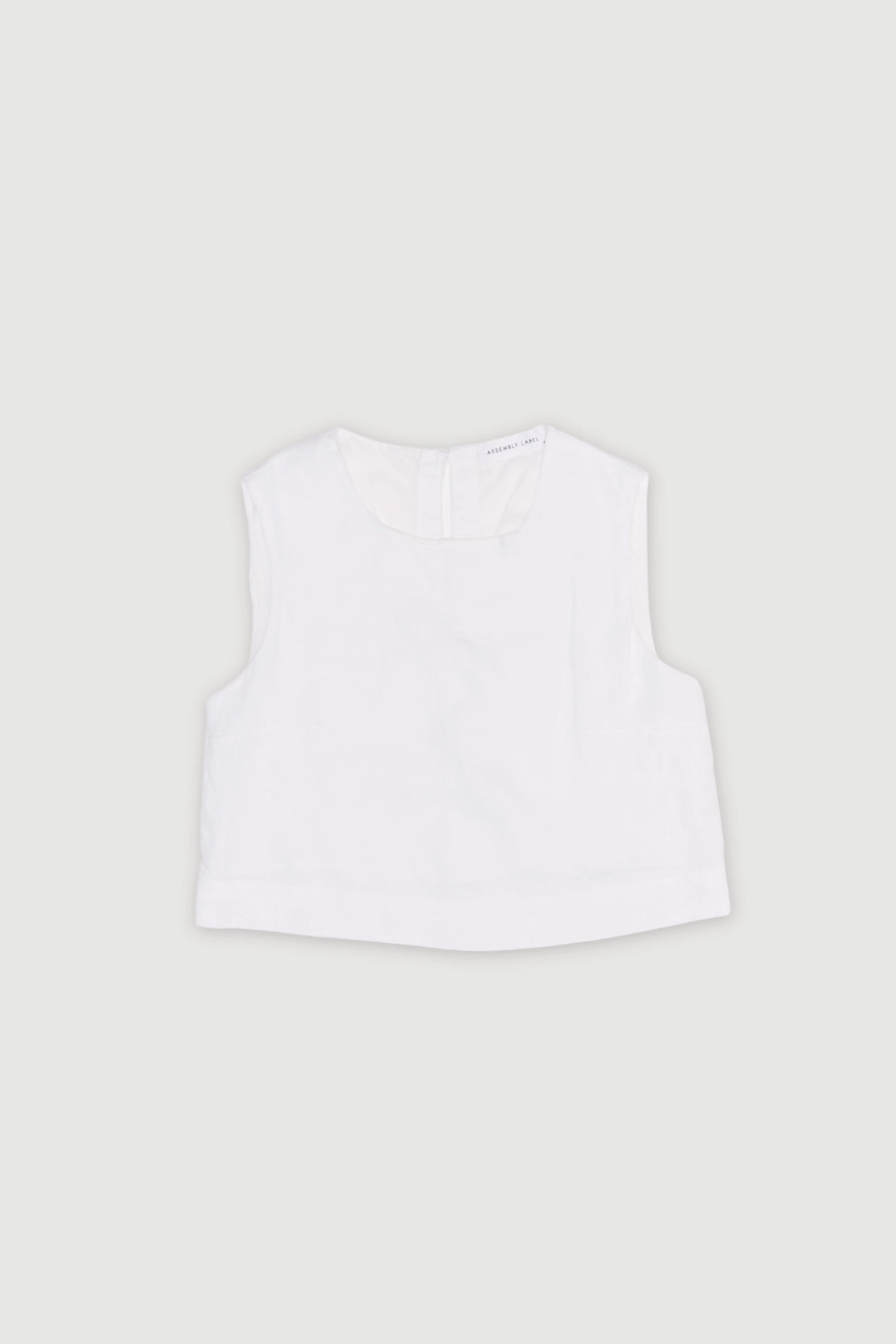 Re-Worn Womens Linen Textured Top