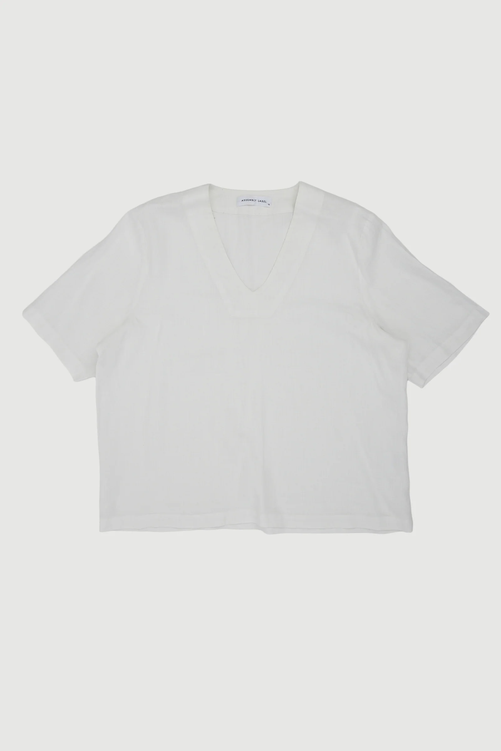 Re-Worn Womens Linen Top