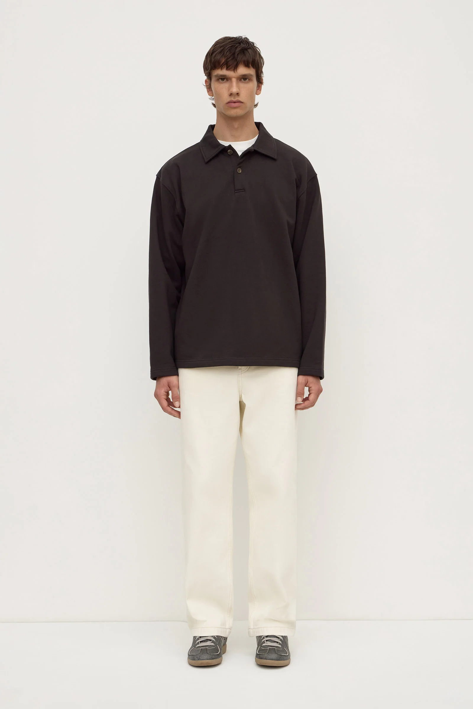 Weekender Fleece Polo - Image 3