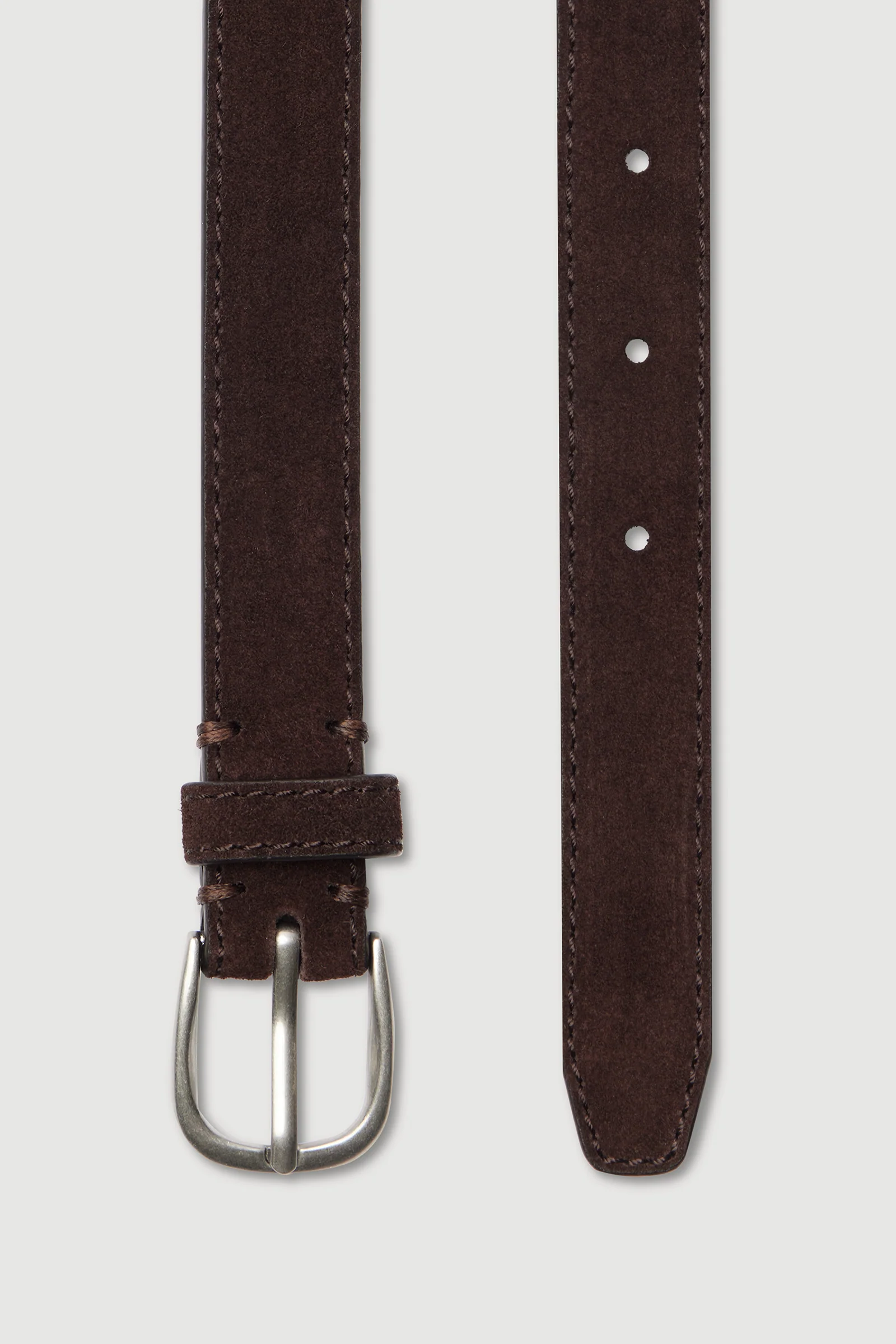 Womens Slim Suede Belt - Image 3