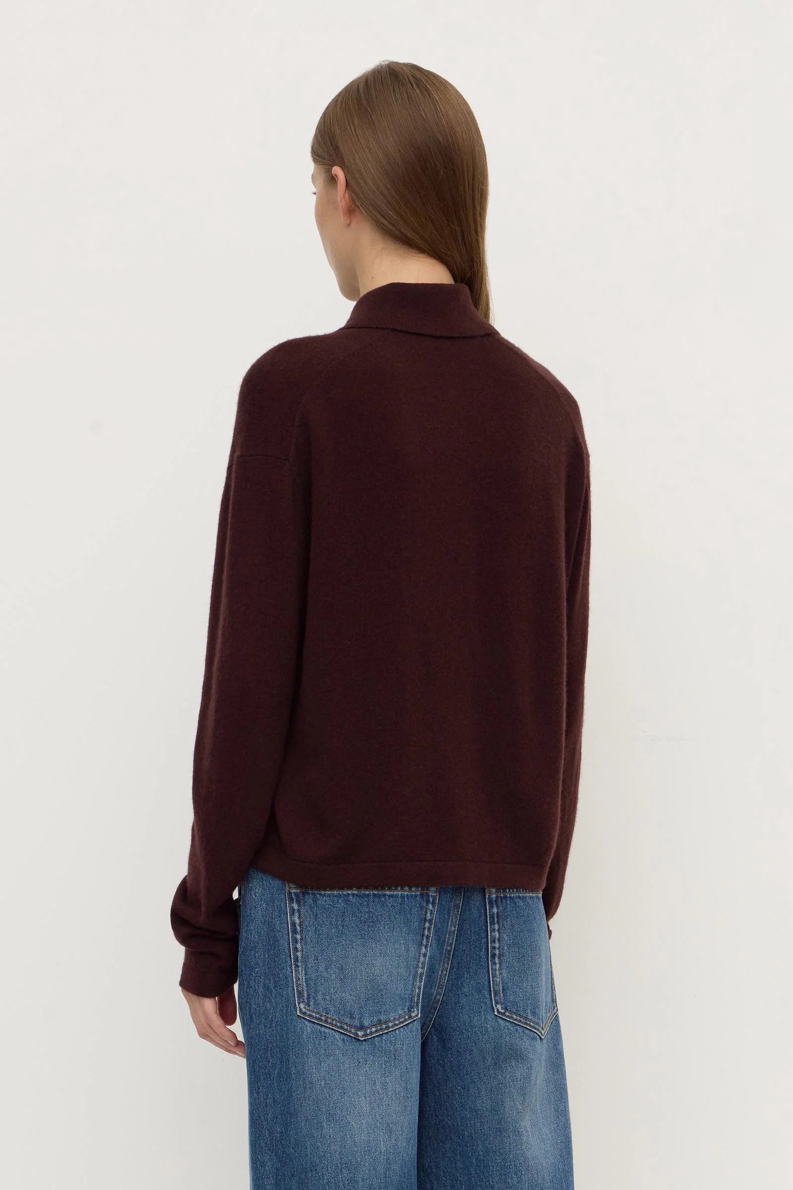 Wool Cashmere Knit Cardigan - Image 6
