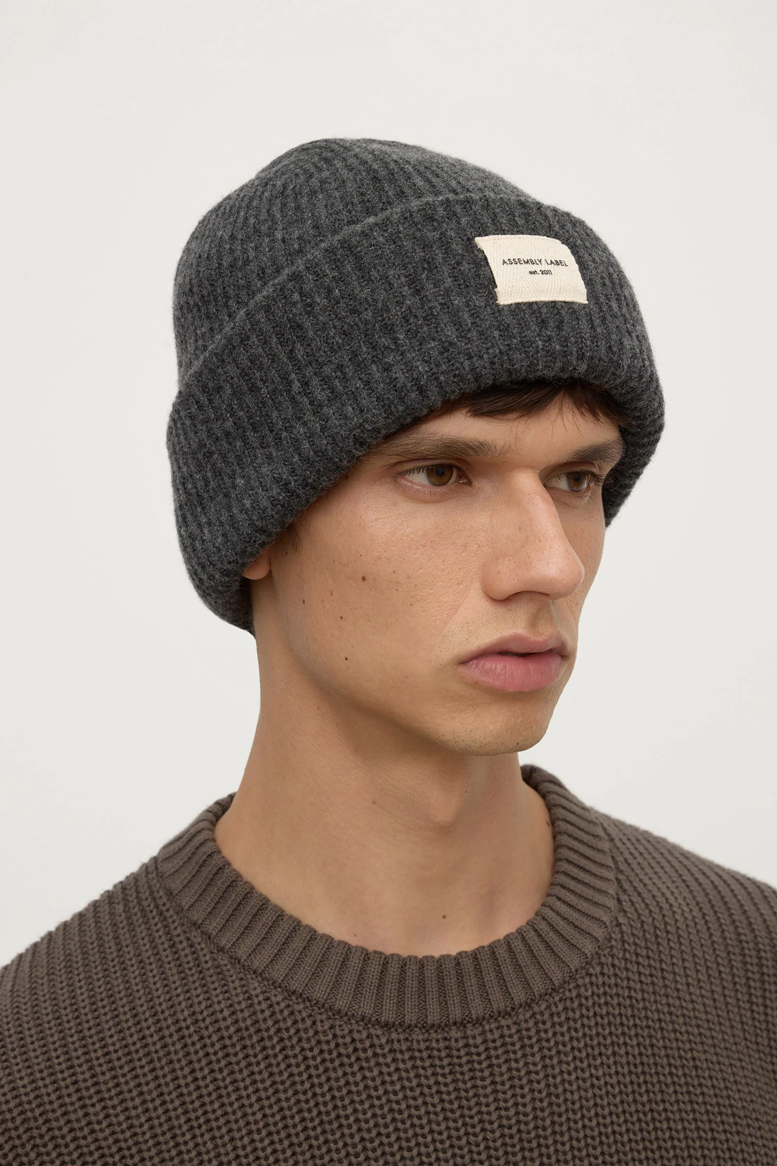 Wool Rib Beanie - Image 2